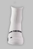 Grip Running Socks Quarter Length - White - Gain The Edge Official